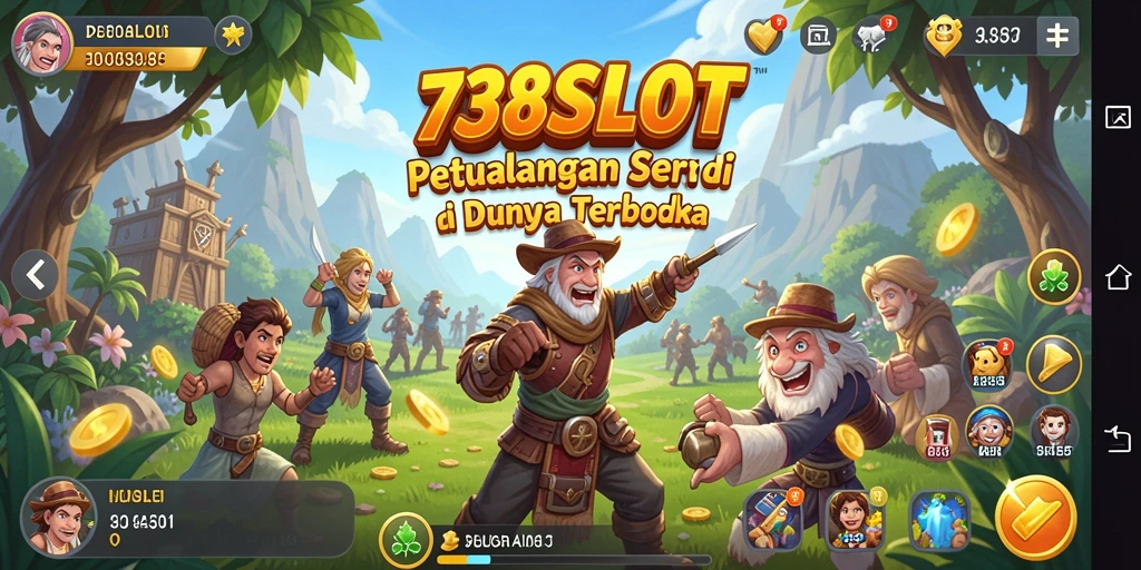 Gameplay mendebarkan di dunia terbuka 738SLOT.