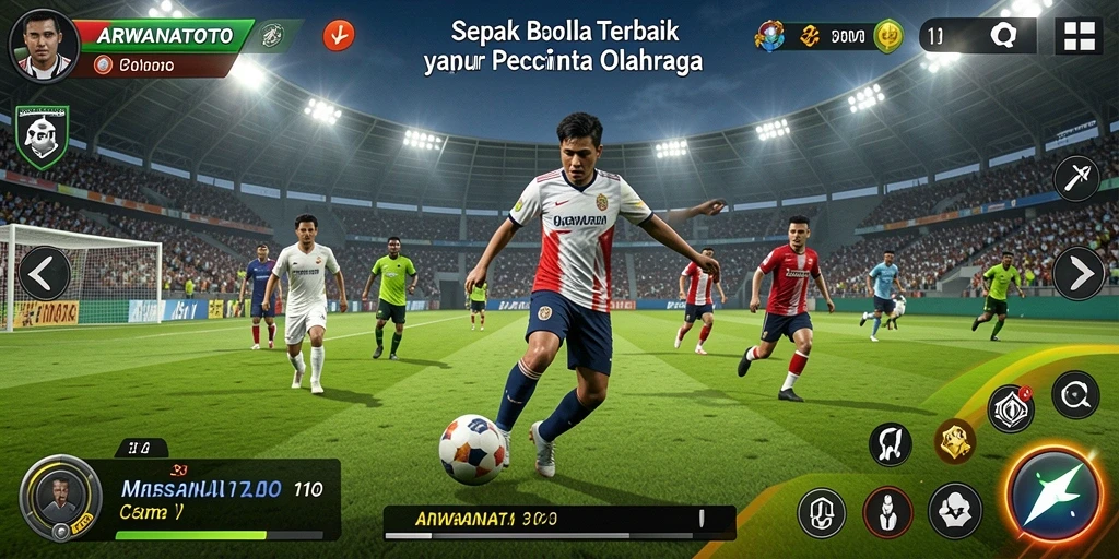 Tampilan gameplay ARWANATOTO yang menarik dan realistis.