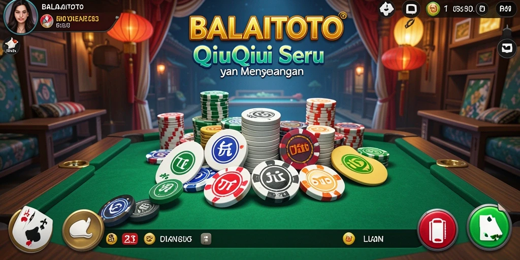 Tampilan gameplay menarik dari BALAITOTO saat bermain QiuQiu.