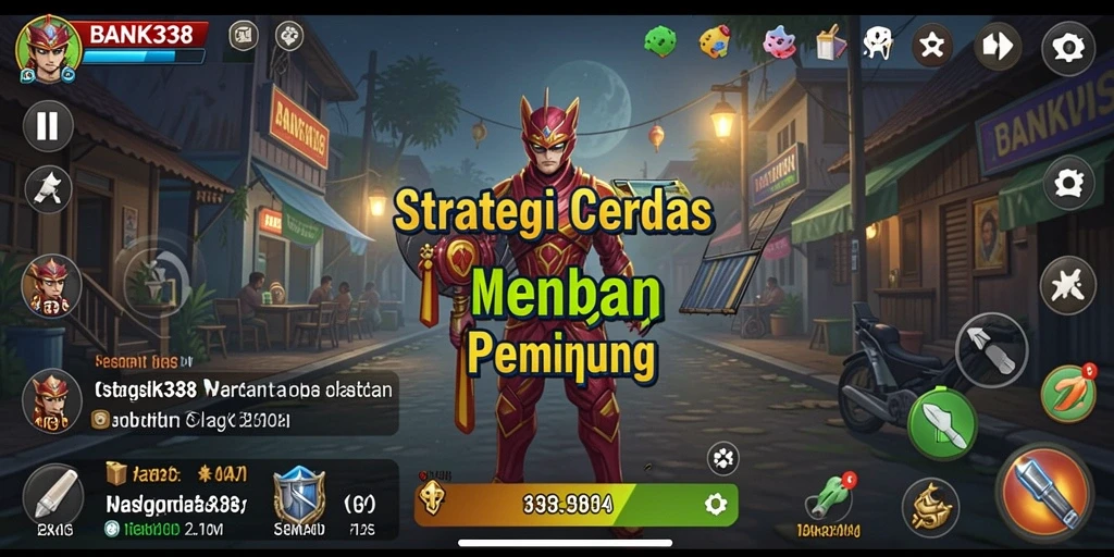 Tampilan gameplay BANK338 menunjukkan pertempuran strategi yang mendebarkan.