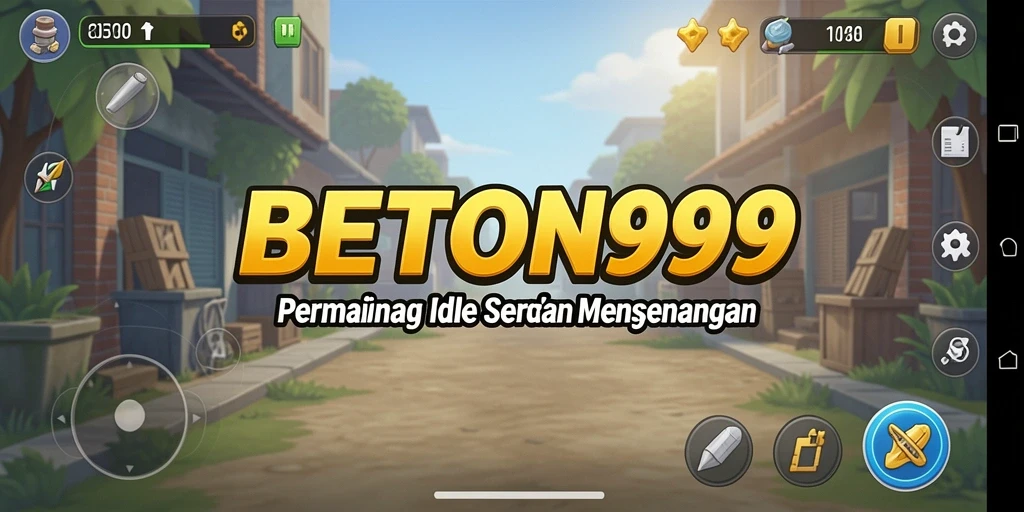 Screenshot utama BETON999 menampilkan gameplay Idle yang menarik dan interaktif.