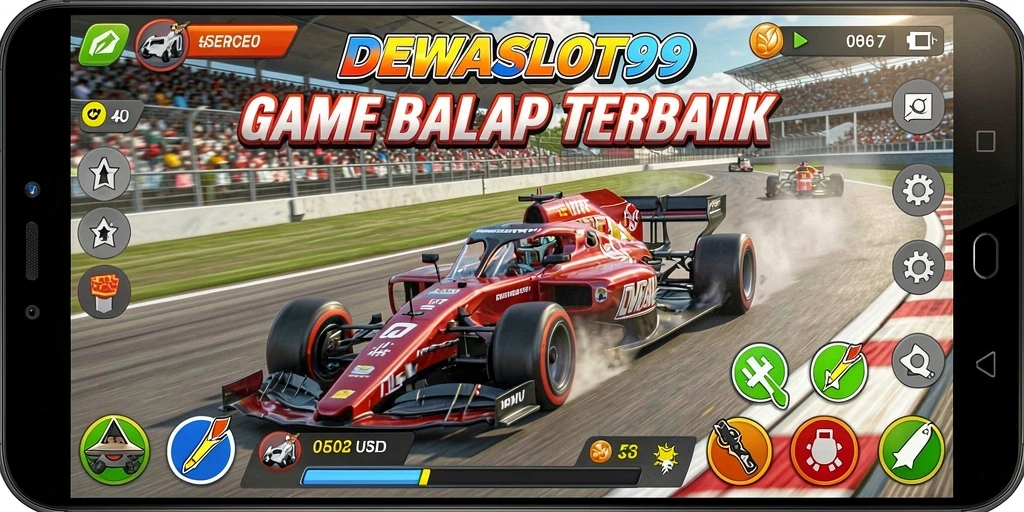 Gameplay balap mendebarkan dari DEWASLOT99 dengan grafis yang menakjubkan.