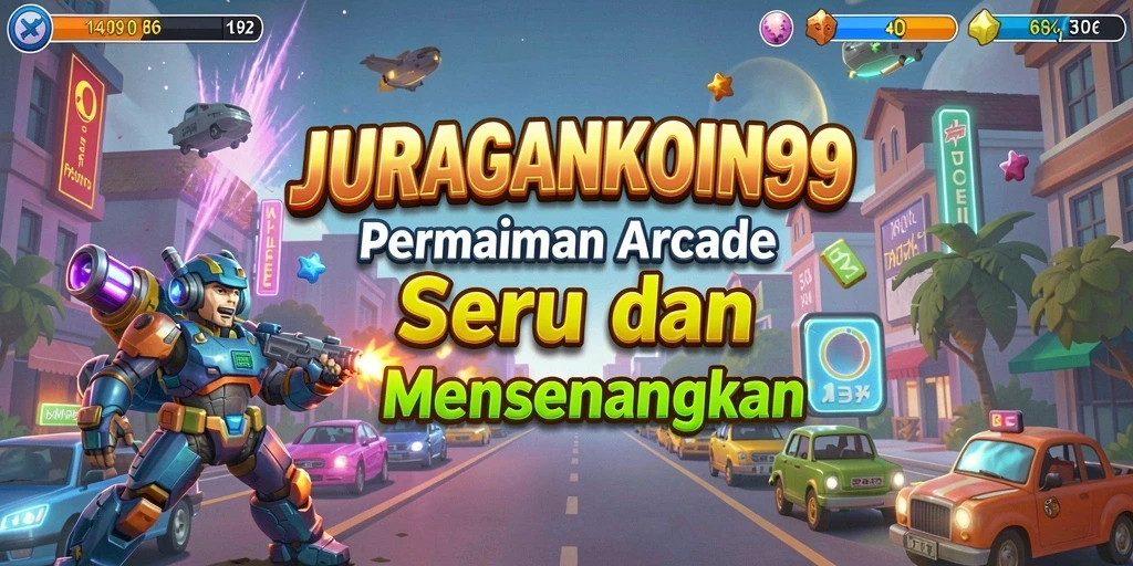 Tampilan gameplay <strong>JURAGANKOIN99</strong> yang seru dan penuh tantangan di layar utama.