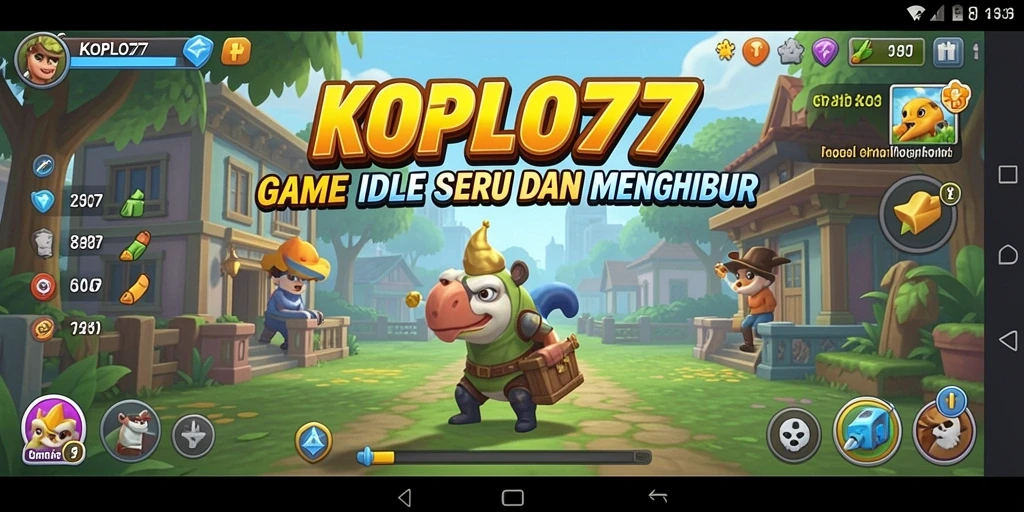 Screenshot KOPLO77 menunjukkan gameplay Idle yang menarik dan seru.