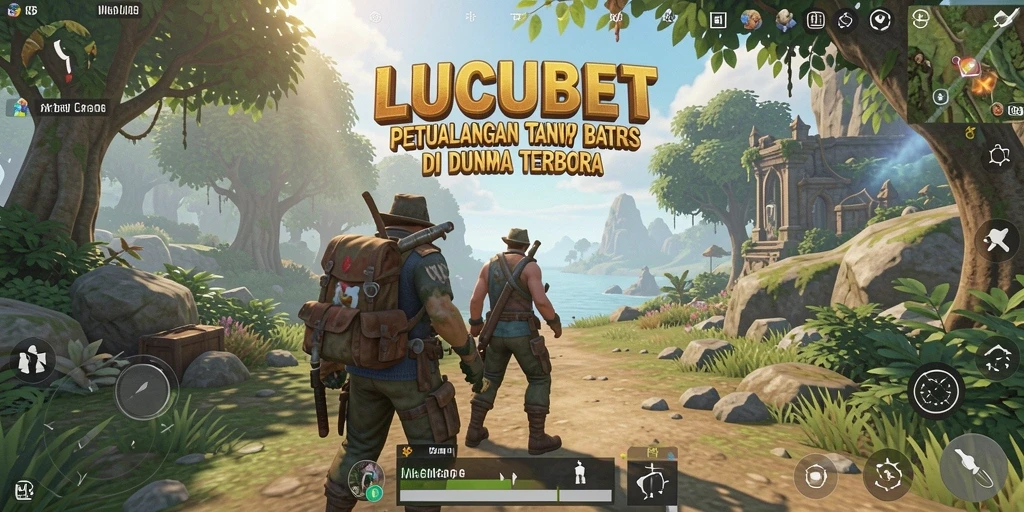 Tampilan gameplay Open World yang menakjubkan di LUCUBET.