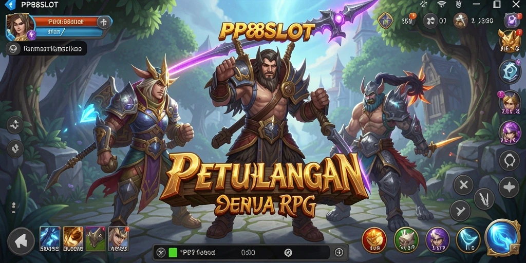 Tampilan gameplay PP88SLOT yang menakjubkan dan seru.